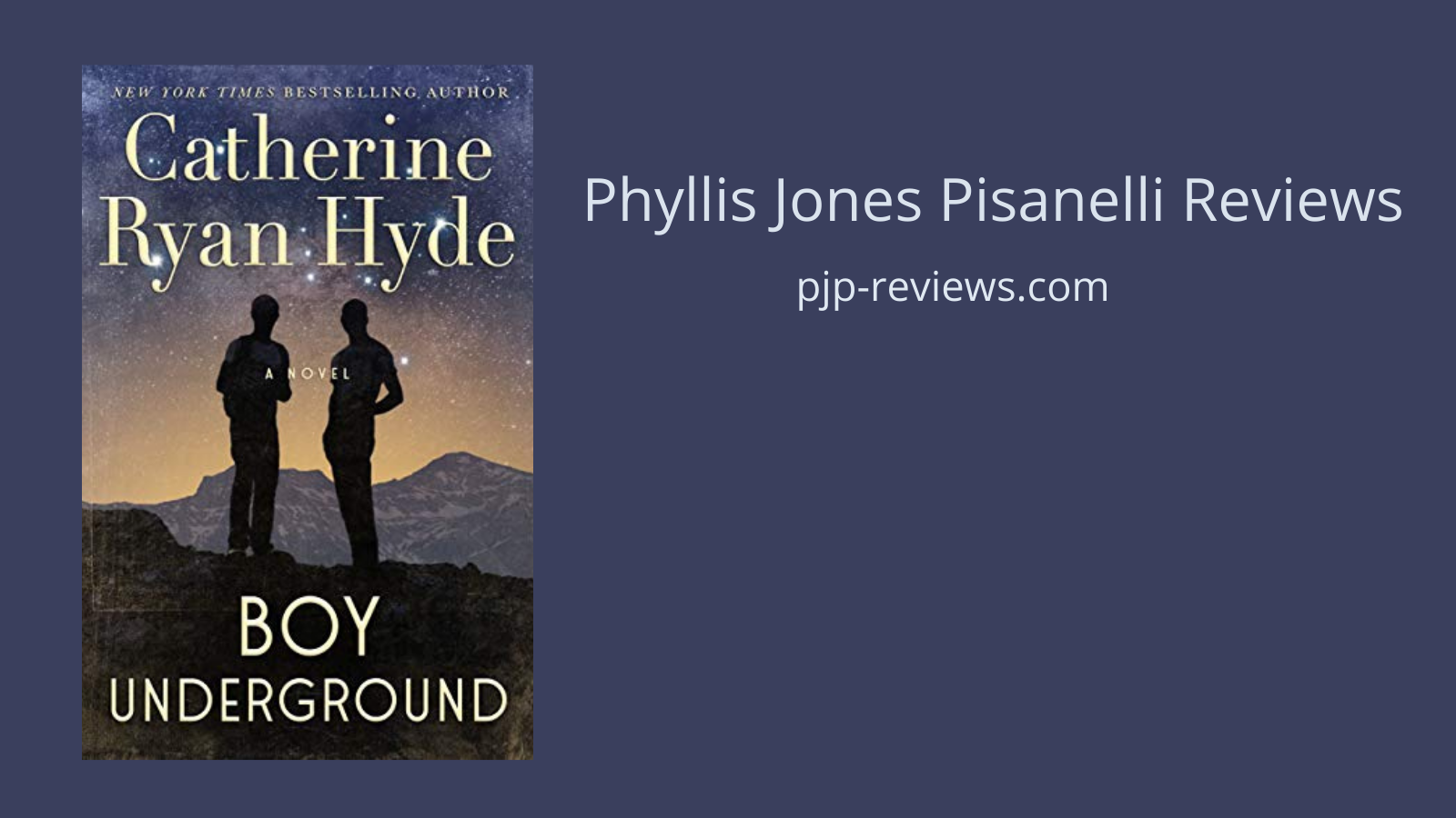 Boy Underground by Catherine Ryan Hyde 5⭐ Phyllis Jones Pisanelli